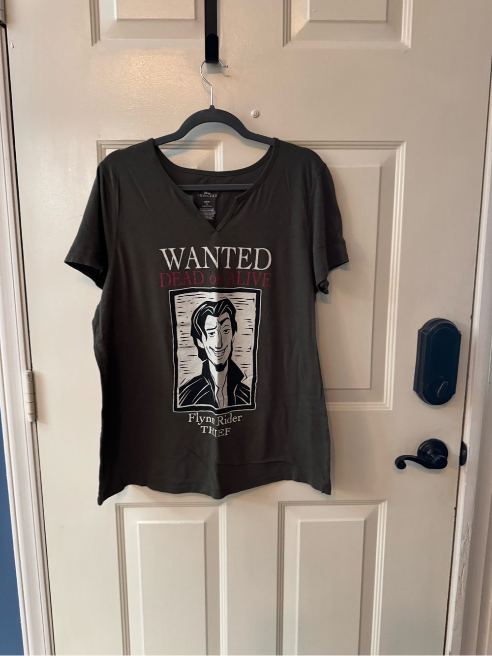 torrid Olive Graphic 'WANTED' V-Neck Tee